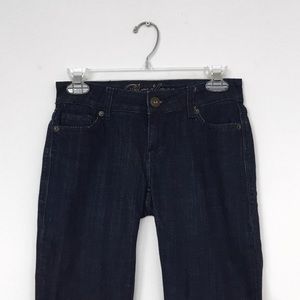 Delia’s Dark Wash Bailey Straight Leg Jeans – Size 0 Short